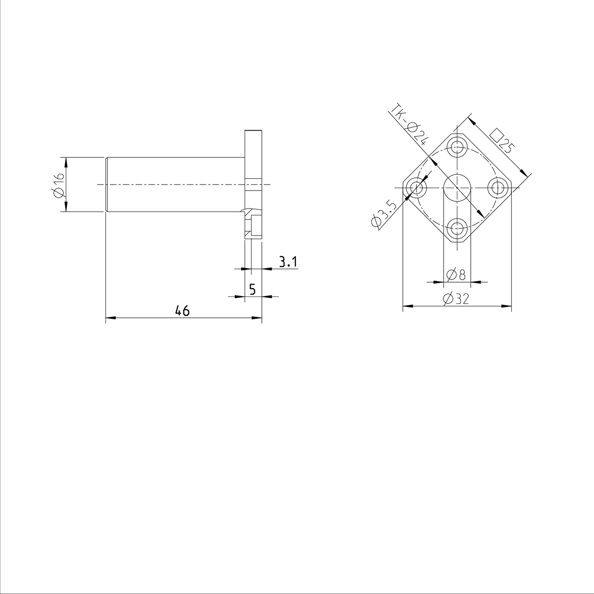 Фланцевая линейная втулка Bosch Rexroth KBMFT-8-DD-NR [R074120830]