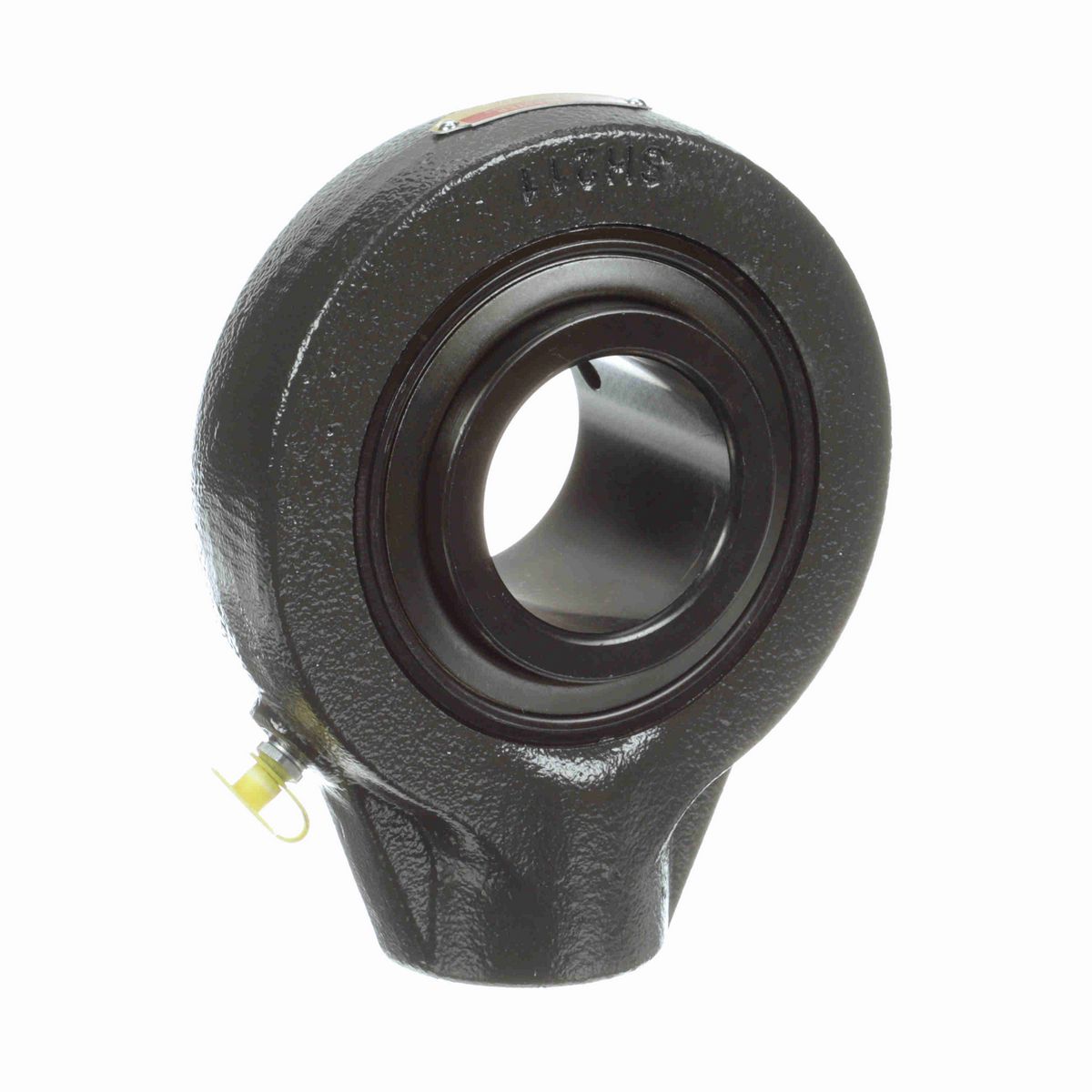 Sealmaster Mounted Cast Iron Hanger Unit Ball Bearing - 52100 Bearing Steel, Black Oxided - Setscrew Lock - SEHB-35