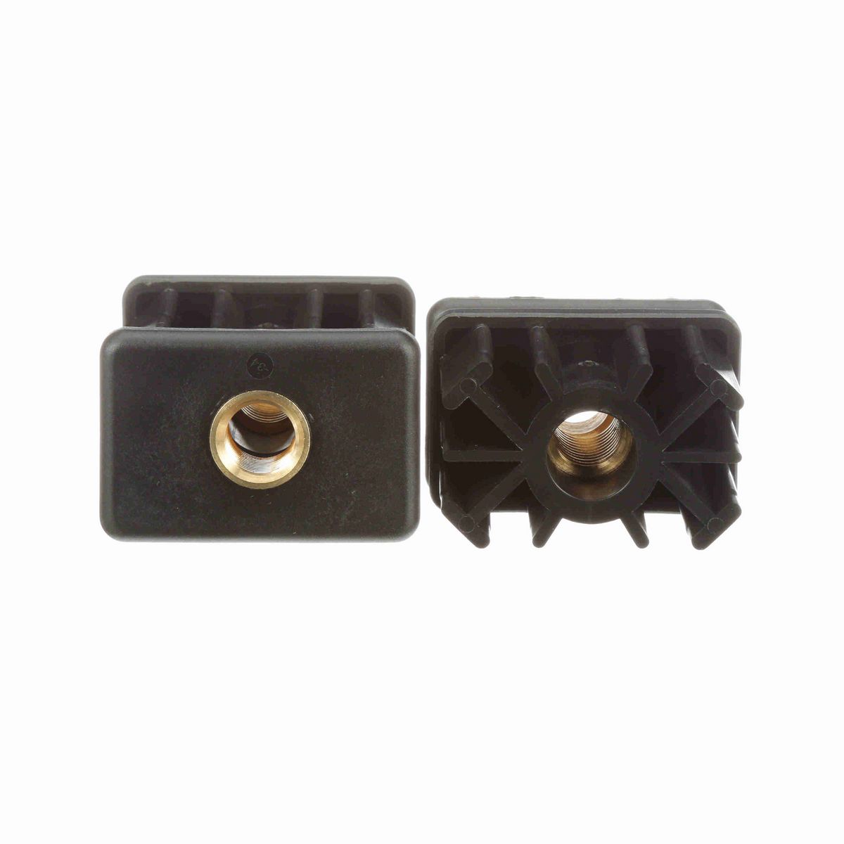 System Plast Tube End (Square); Series: VG-561, Thread: 3/4-10 for a 2 X 3 Tube - VG-561-B34