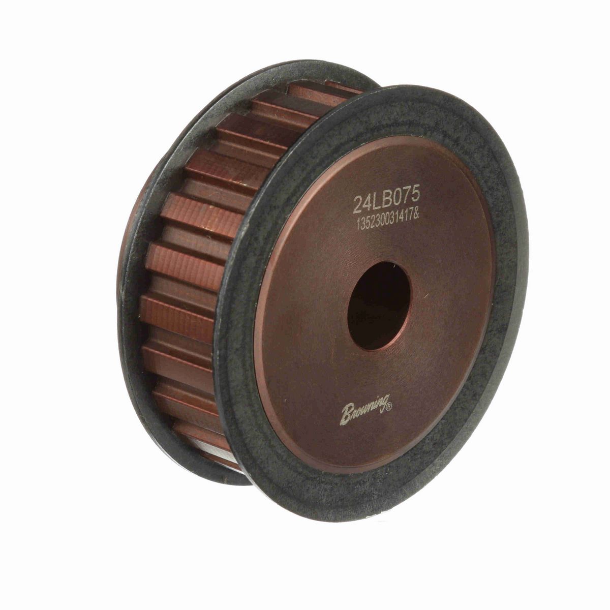 Browning Steel Rough Bore Gearbelt Pulley - 24LB075