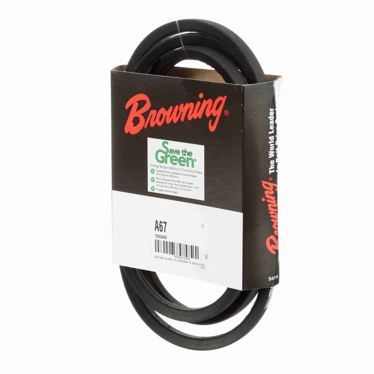 Browning Neoprene Wrapped Belt 95% Efficient - A67
