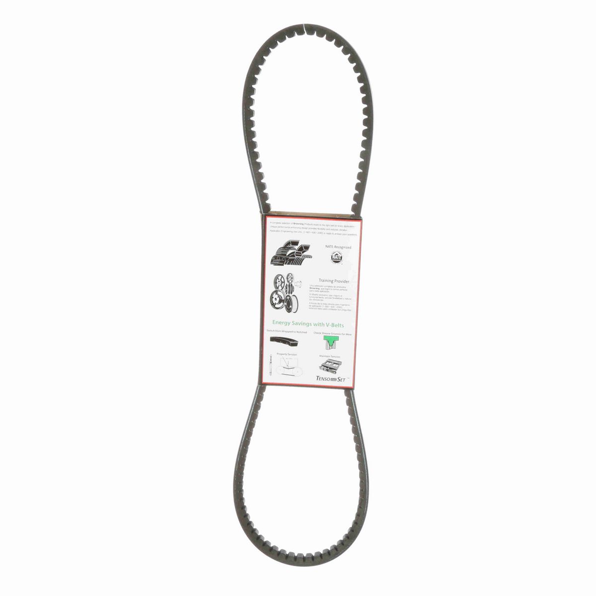 Browning EPDM Notched Belt 98% Efficient - AX41