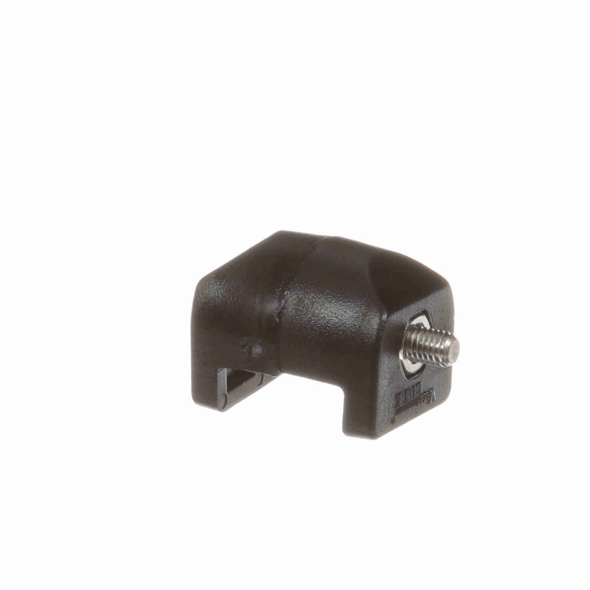 System Plast Panel Clamp, Acetal, 1/4", Black - SF-PC2-14