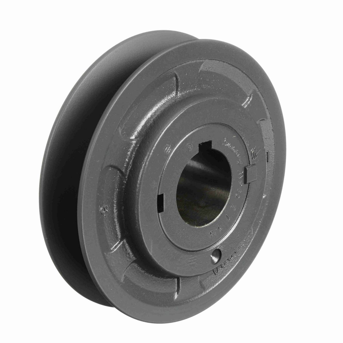Browning 1 Groove Cast Iron Finish Bore FHP Variable Pitch Sheave - 1VP60X 1 5/8