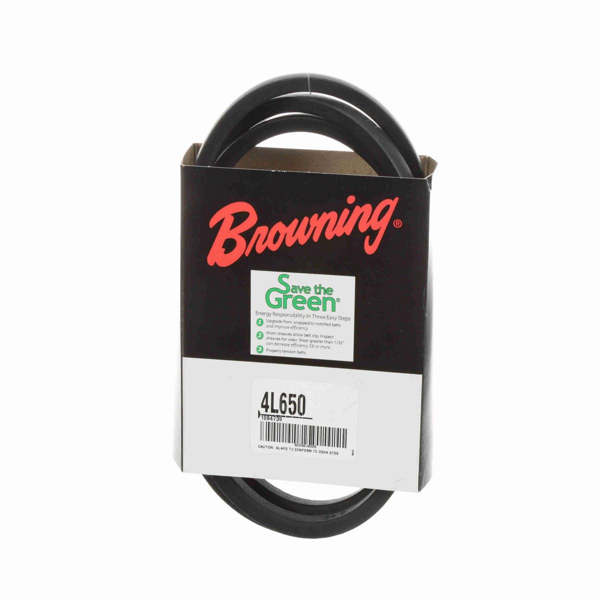 Browning Rubber FHP Belt - 4L650