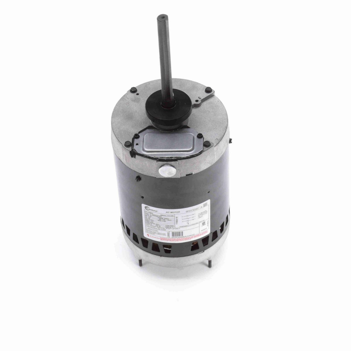 Century Condenser Fan Motor, 1.5 HP, 3 Ph, 60 Hz, 575 V, 1200 RPM, M56Y Frame, OPEN - H963