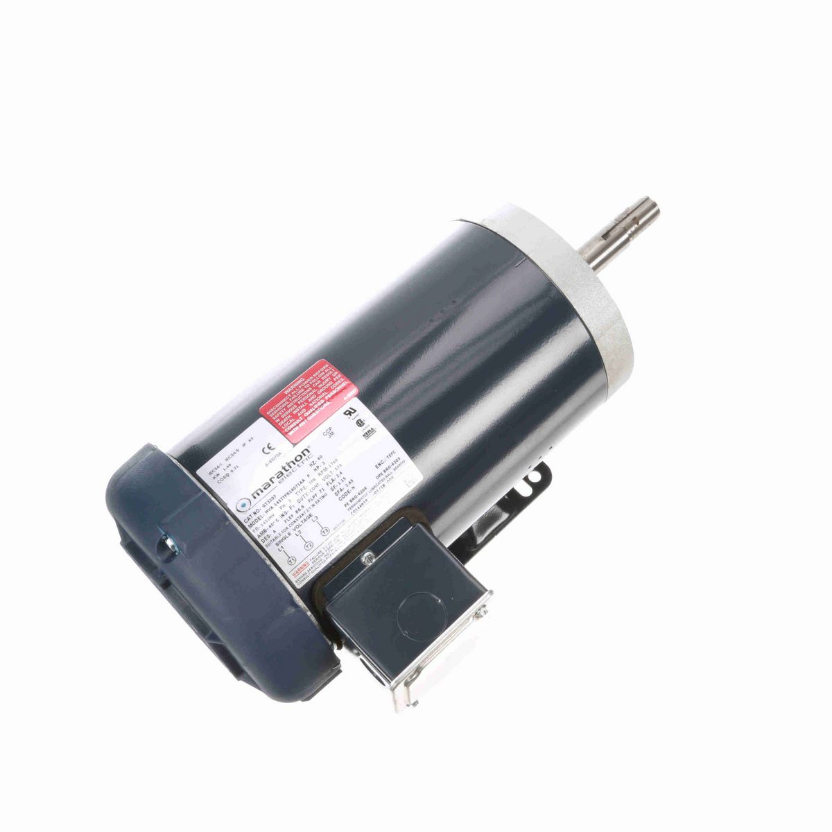 LEESON Close-Coupled Pump Motor, 2 HP, 3 Ph, 60 Hz, 575 V, 1800 RPM, 145JM Frame, TEFC - GT3207
