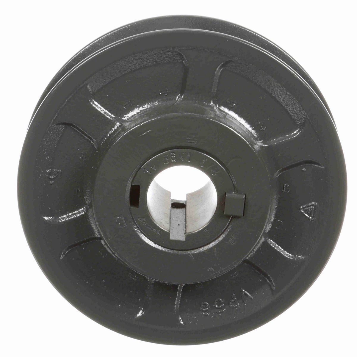 Browning 1 Groove Cast Iron Finish Bore FHP Variable Pitch Sheave - 1VP56X 1 1/8