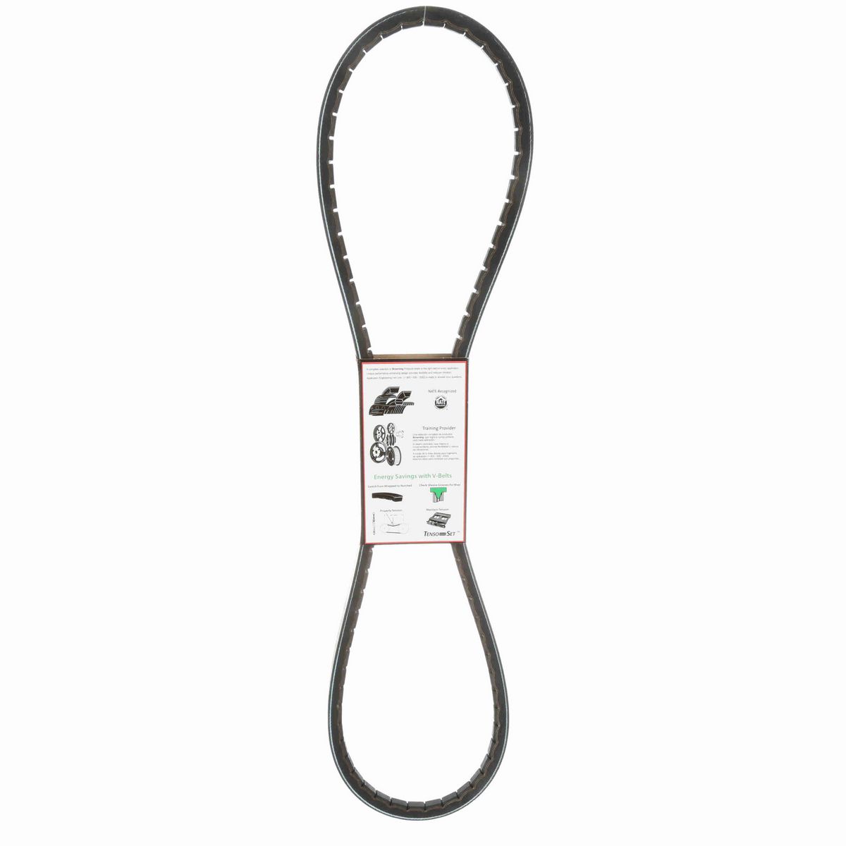 Browning EPDM Notched Belt 98% Efficient - 5VX600