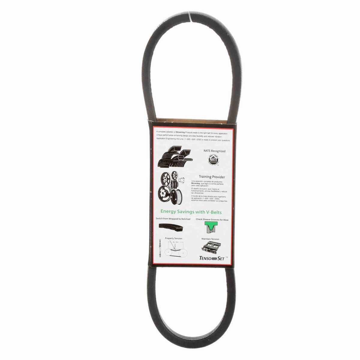 Browning Rubber FHP Belt - 3L210