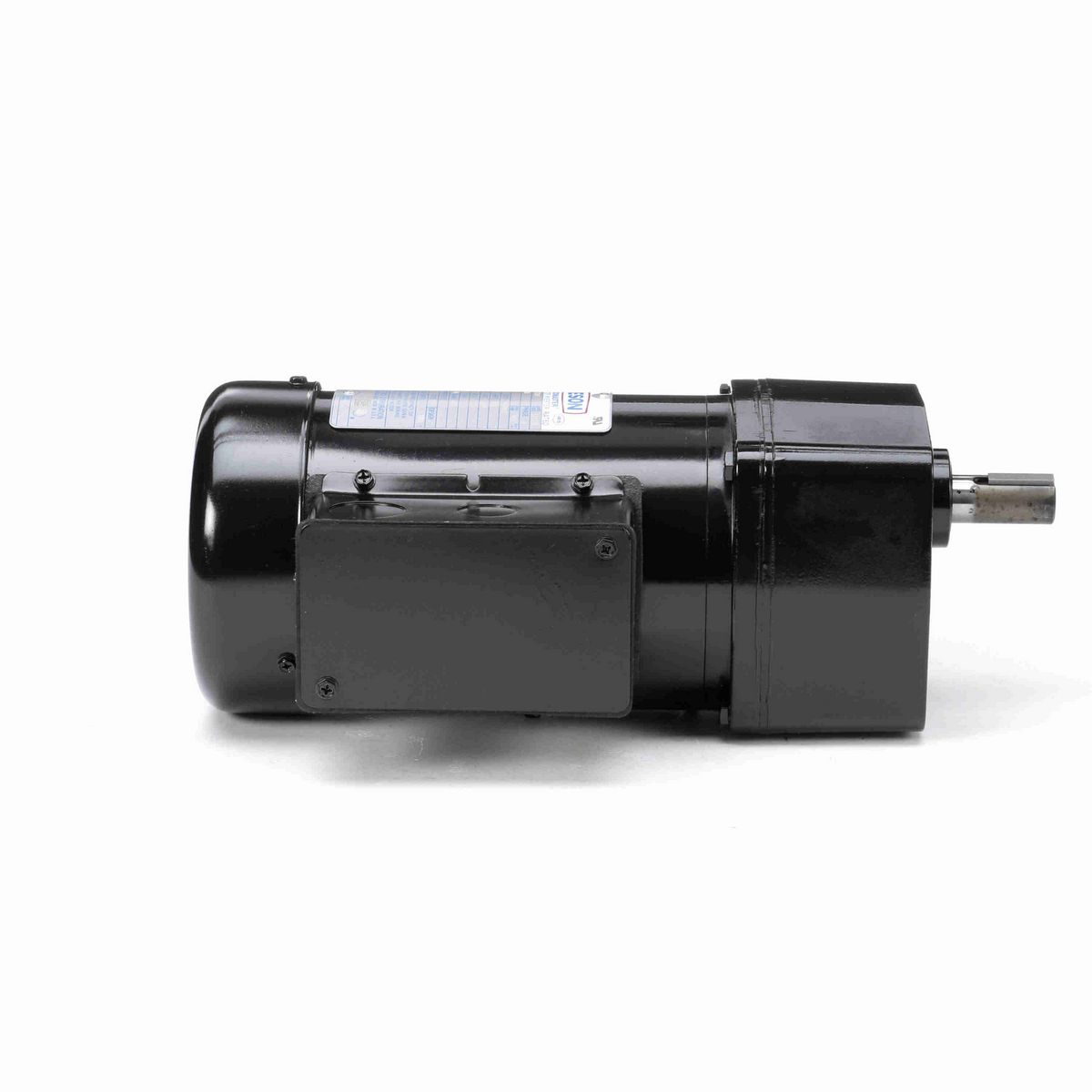LEESON Parallel Shaft Gearmotor, 0.17 HP, 3 Ph, 60 Hz, 208-230/460 V, 9 RPM, 42Y Frame, TEFC - 096065.00