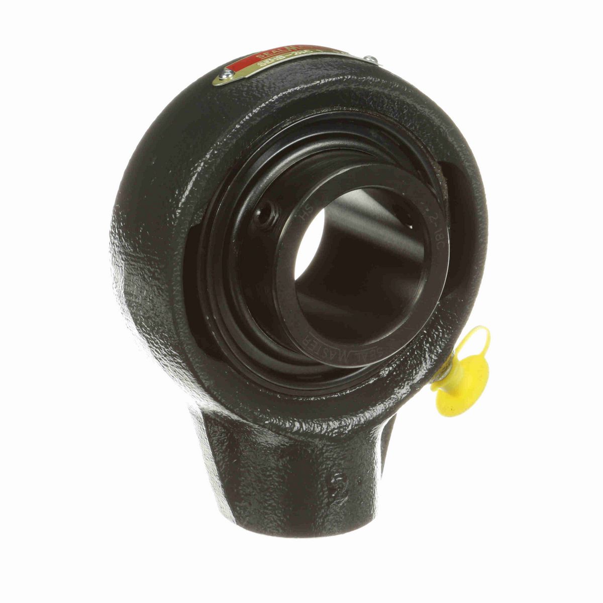 Sealmaster Mounted Cast Iron Hanger Unit Ball Bearing - 52100 Bearing Steel, Black Oxided - Setscrew Lock - SEHB-24C