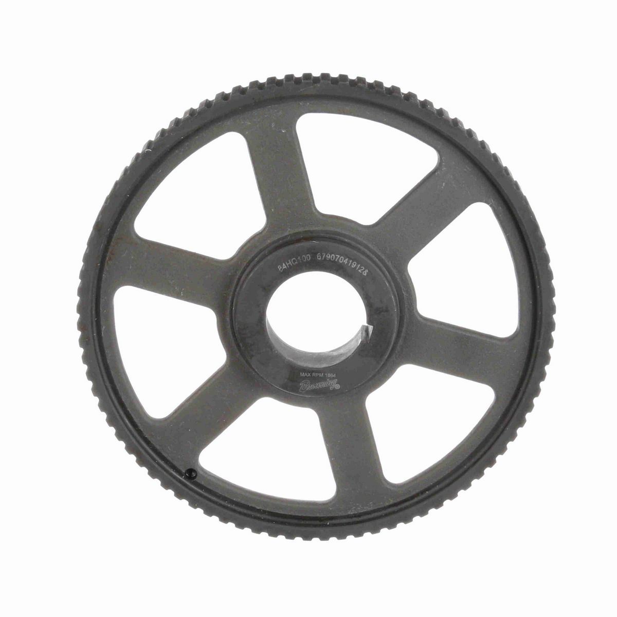 Browning Steel Bushed Bore Gearbelt Pulley - 84HQ100