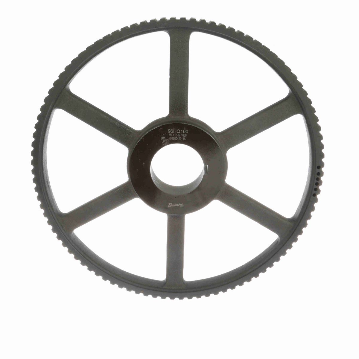 Browning Steel Bushed Bore Gearbelt Pulley - 96HQ100