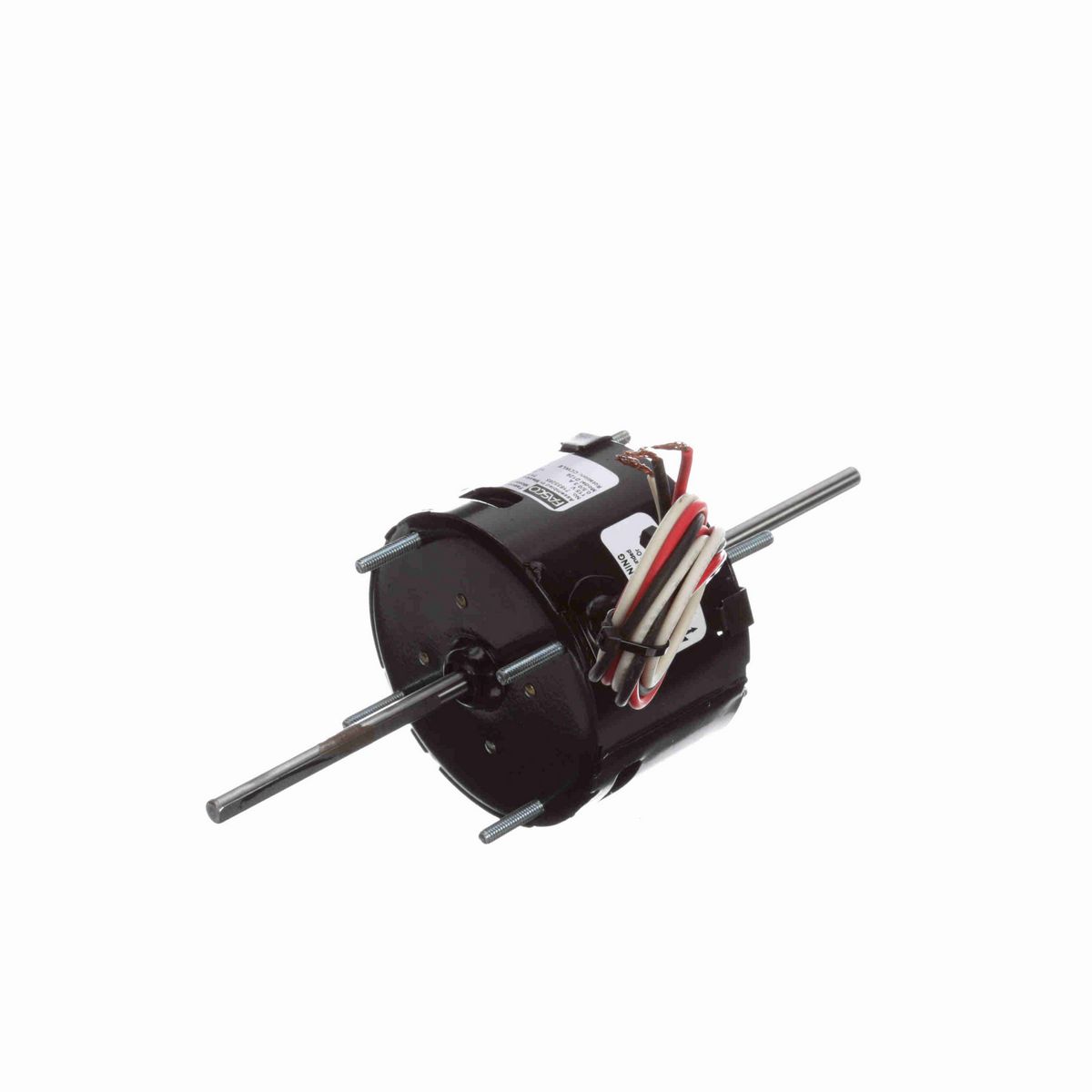 FASCO Fan and Blower Motor, 1/125-1/200 HP, 1 Ph, 60 Hz, 115 V, 1500 RPM, 2 Speed, 3.3" Diameter, OAO - D129