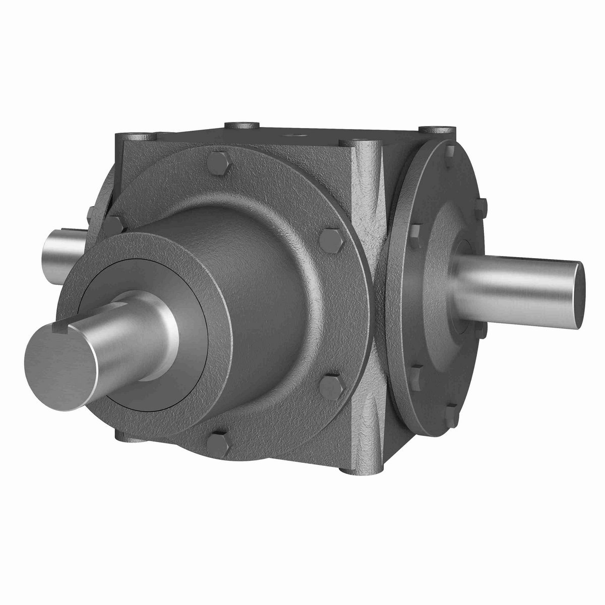 Hub City Bevel Gear Drives Ductile Iron Bevel Reducer - 810 1/1.5 A,B ST