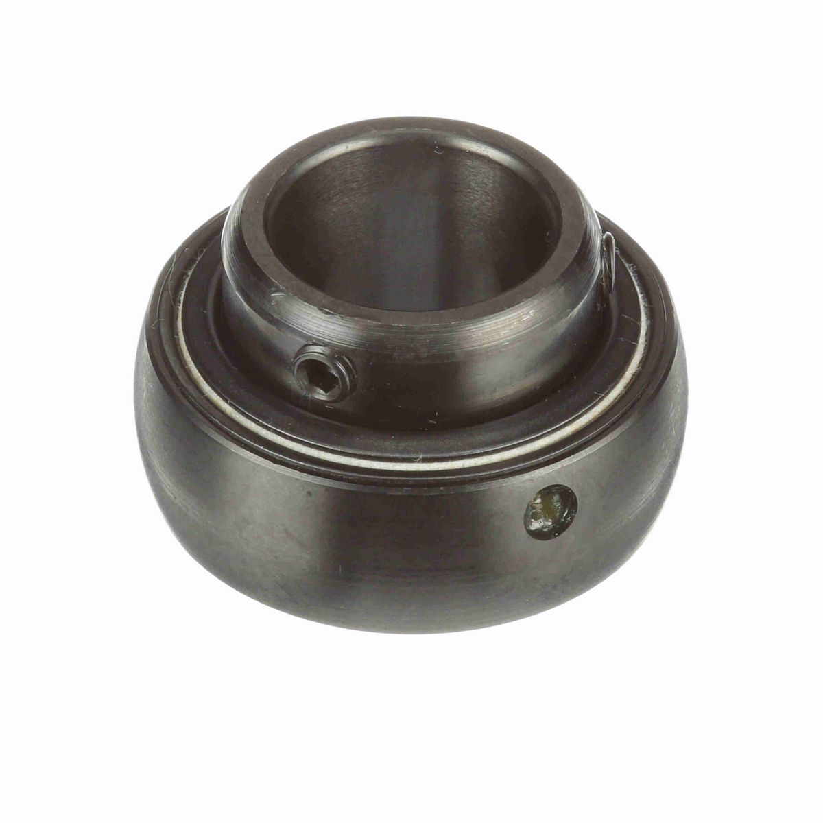 Sealmaster Mounted Insert Only Ball Bearing - 52100 Bearing Steel, Black Oxided - Setscrew Lock - 2-1