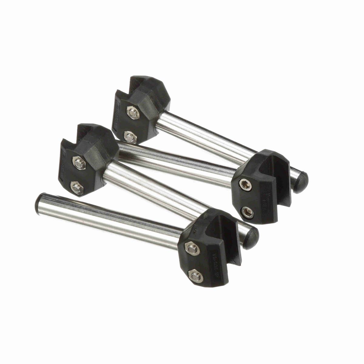 System Plast Polyamide Rail Clamp and Stainless Steel Rod- Combination- 3.5" - VG-031-12-35