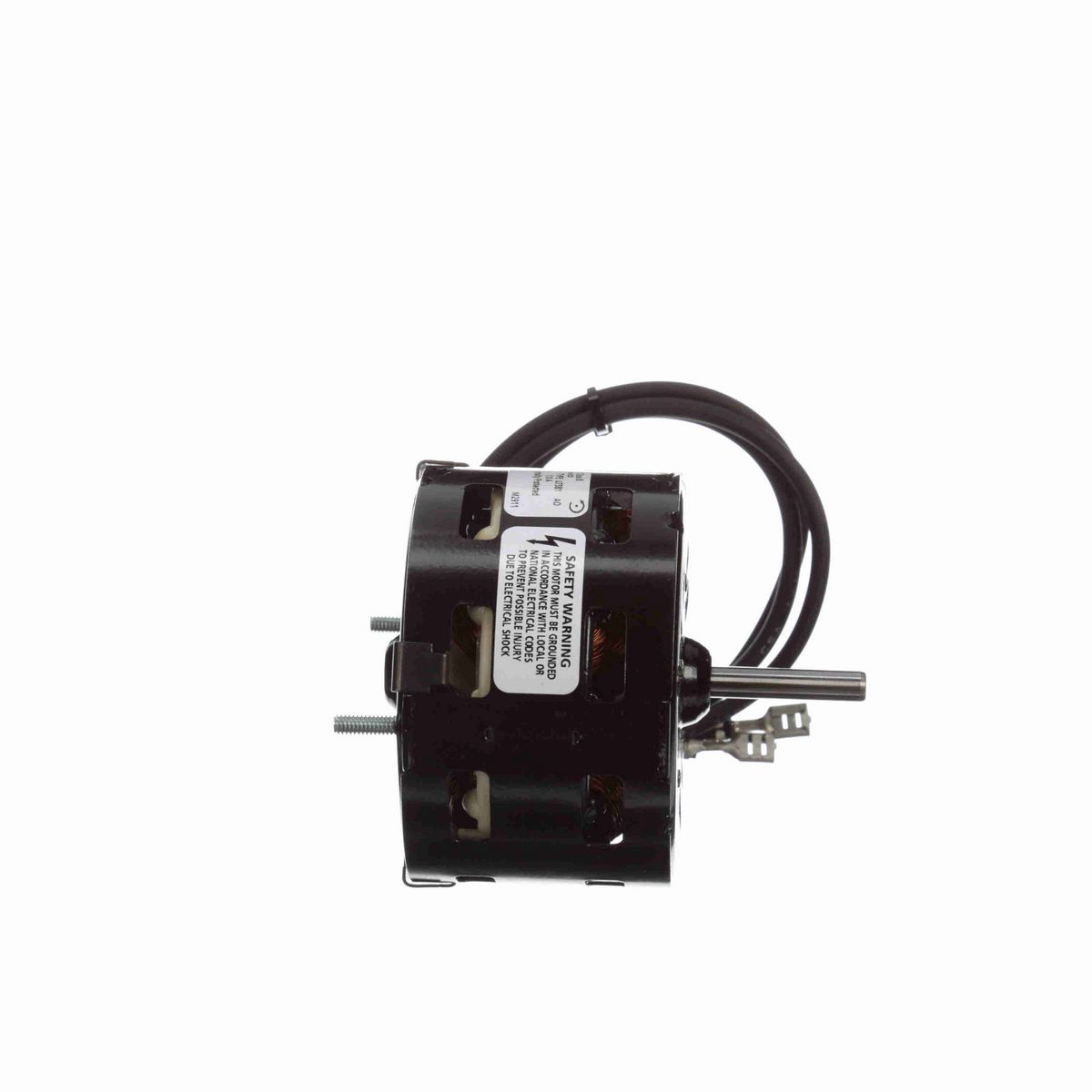 FASCO Fan and Blower Motor, 1/40 HP, 1 Ph, 60 Hz, 115 V, 1550 RPM, 1 Speed, 3.3" Diameter, OAO - D105