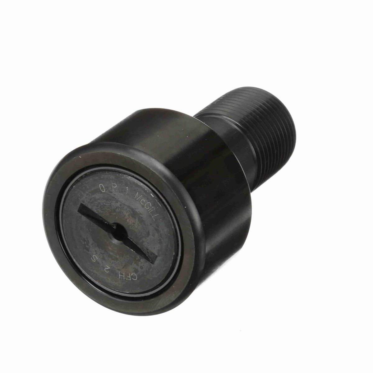 Опорный ролик с цапфой McGill Heavy Stud CAMROL CFH 2 3/4 S, цилиндрический, с уплотнением, со шлицем под отвёртку, дюймовый