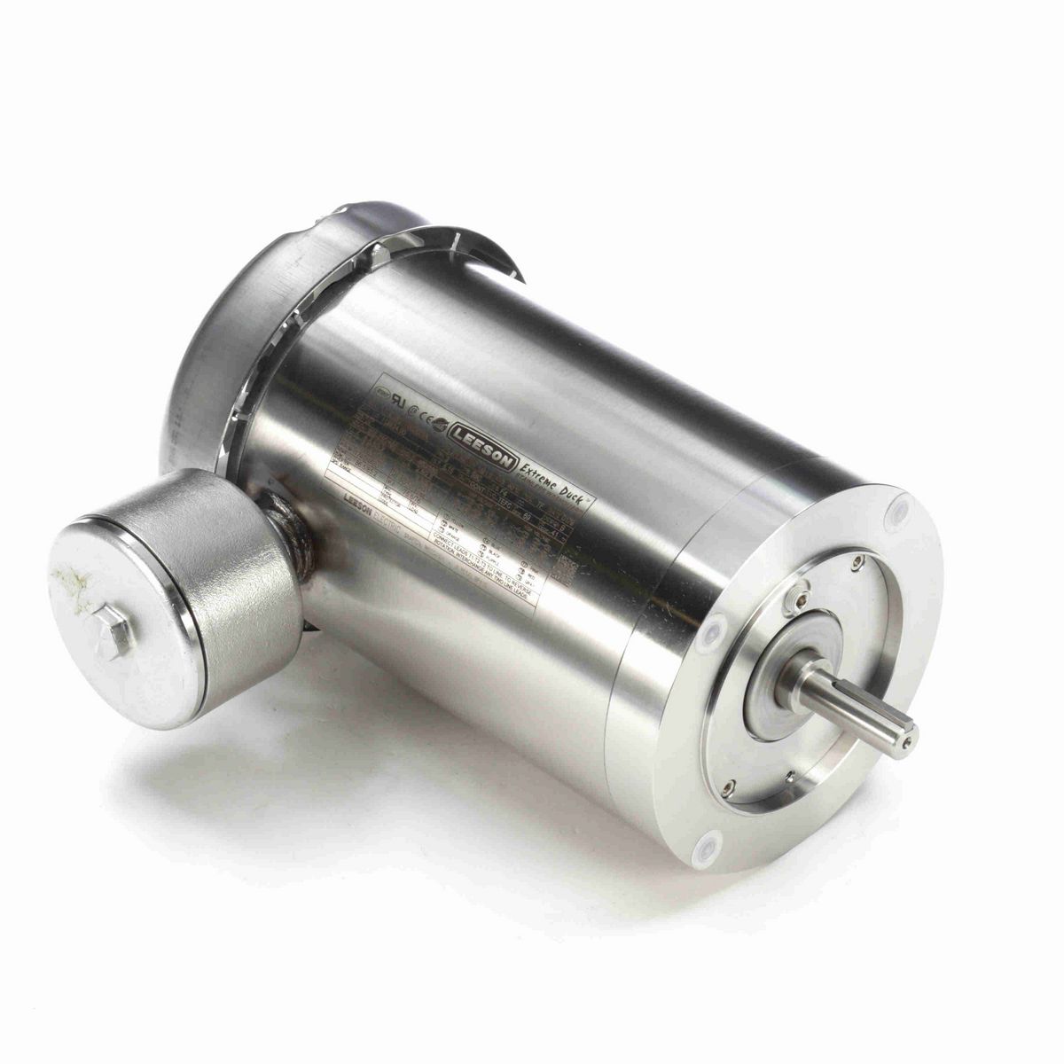 LEESON Extreme Duck® Ultra General Purpose Motor, 2 & 1.50 HP, 3 Ph, 60 & 50 Hz, 230/460 & 190/380 V, 1800 & 1500 RPM, 56C Frame, TEFC - 119524.00