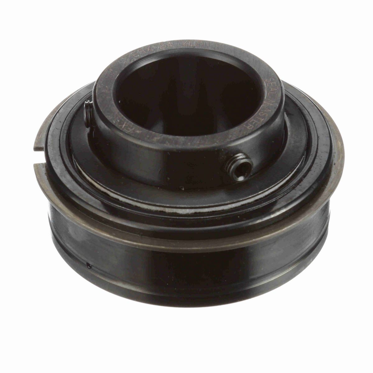 Sealmaster Mounted Insert Only Ball Bearing - 52100 Bearing Steel, Black Oxided - Setscrew Lock - Extra Low Drag - ERX-24 XLO