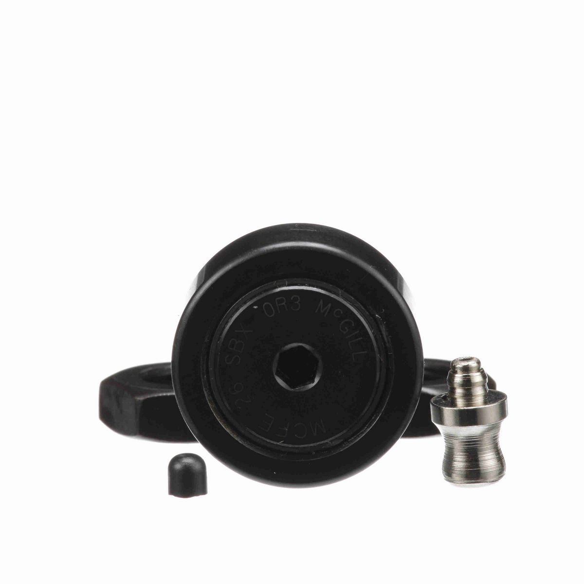 Опорный ролик с цапфой McGill CAMROL MCFE 26 SBX, цилиндрический, с уплотнением, с шестигранным отверстием, метрический