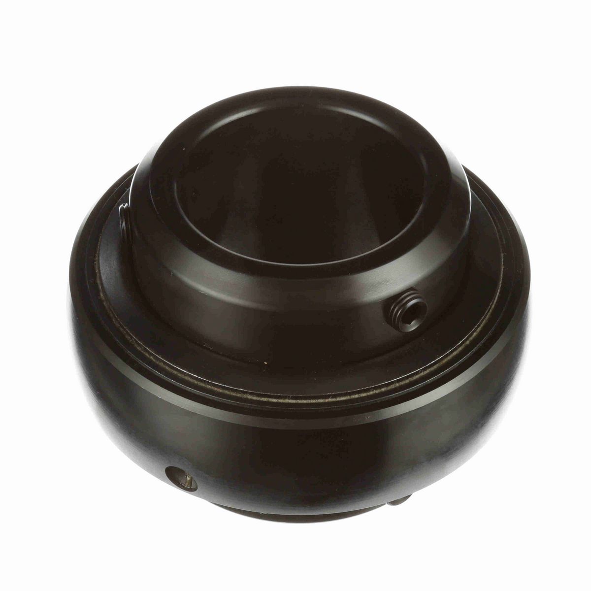 Sealmaster Mounted Insert Only Ball Bearing - 52100 Bearing Steel, Black Oxided - Double Setscrew Lock - 3-4D