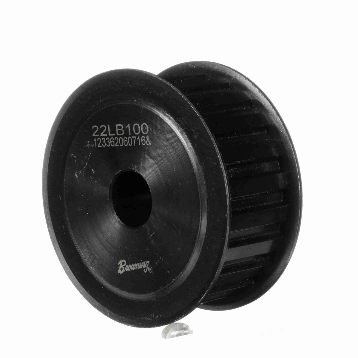 Browning Steel Rough Bore Gearbelt Pulley - 22LB100