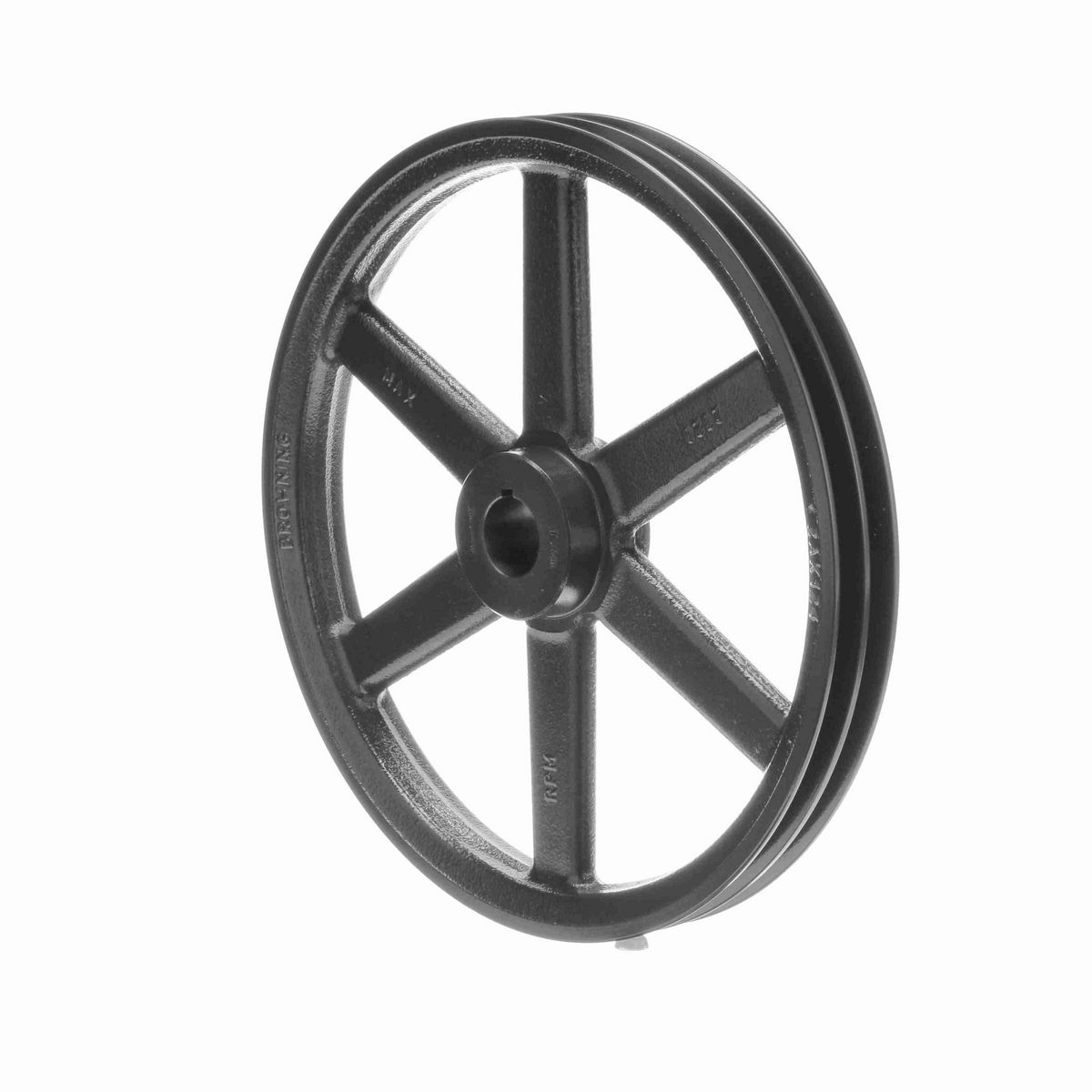 Browning 2 Groove Cast Iron FHP - Finished Bore Sheave - 2AK124X 1 3/16