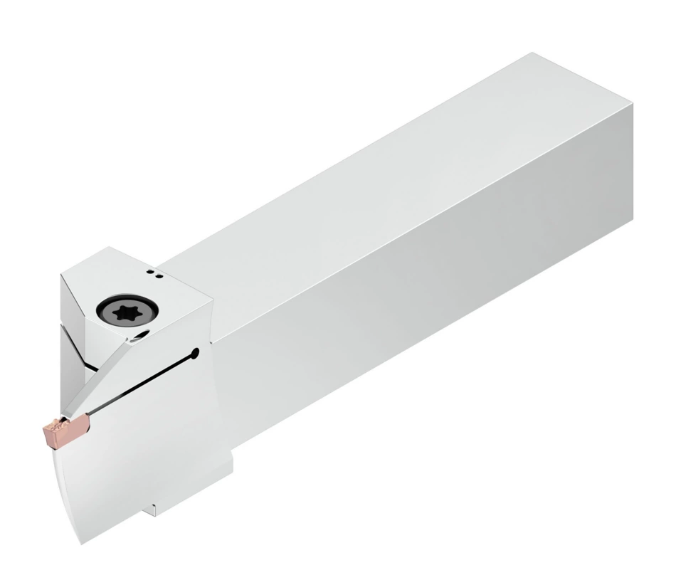 Grooving, and Cut-Off - Square Shank - External Sweep B Kennametal Beyond Evolution - Integral Toolholder - Face Grooving - External - Through Coolant - Metric [6124606]