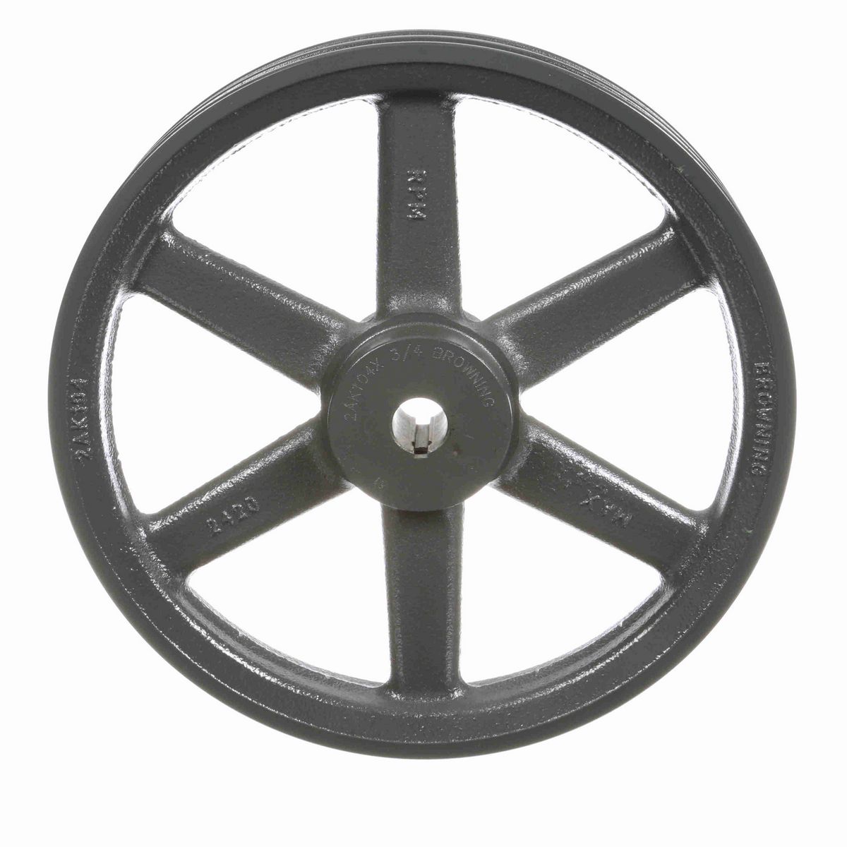 Browning 2 Groove Cast Iron FHP - Finished Bore Sheave - 2AK104X3/4