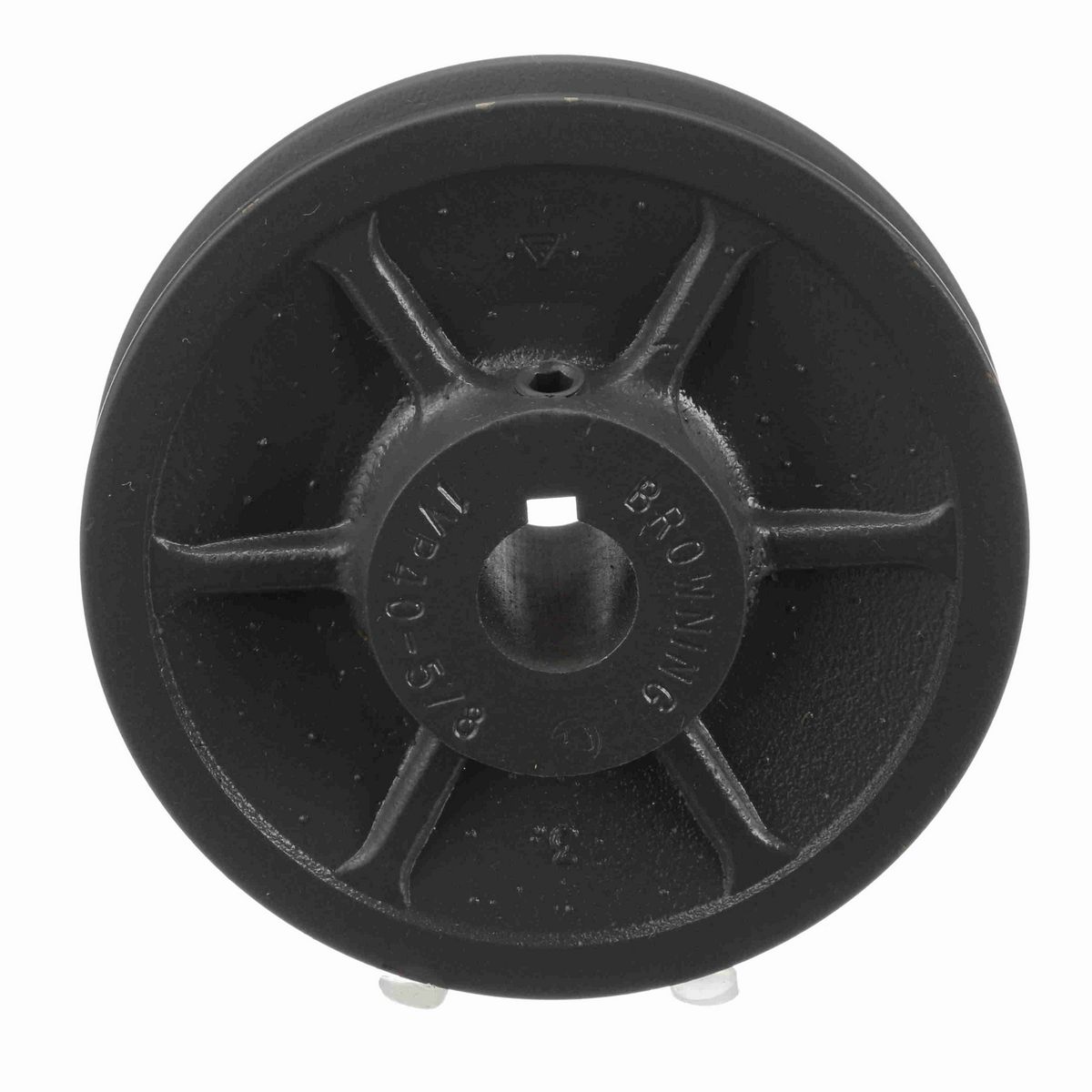 Browning 1 Groove Cast Iron Finish Bore FHP Variable Pitch Sheave - 1VP40X5/8