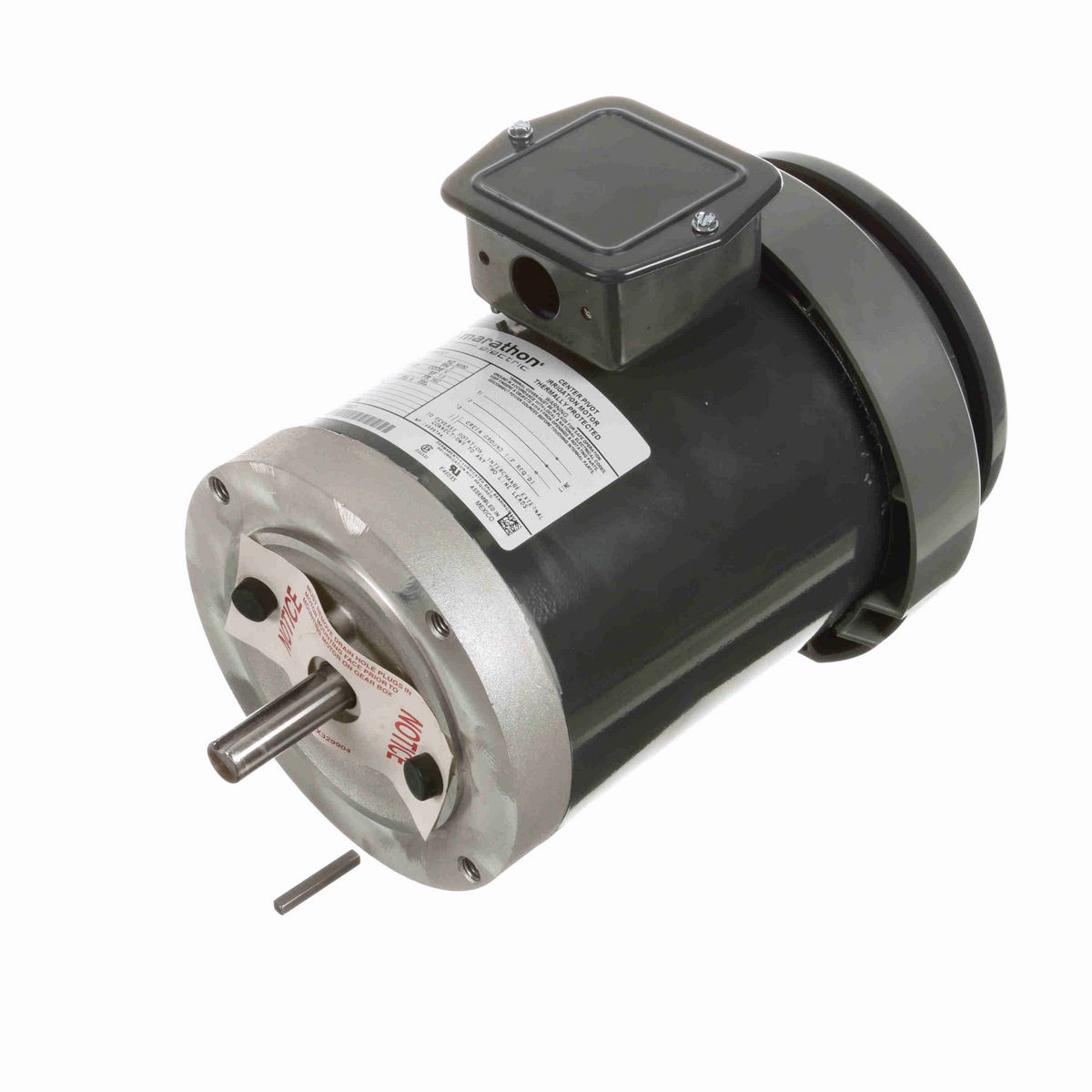 LEESON General Purpose Farm Duty Motor, 1.50 HP, 3 Ph, 60 Hz, 460/380 V, 1800 RPM, 56C Frame, TEFC - K1438