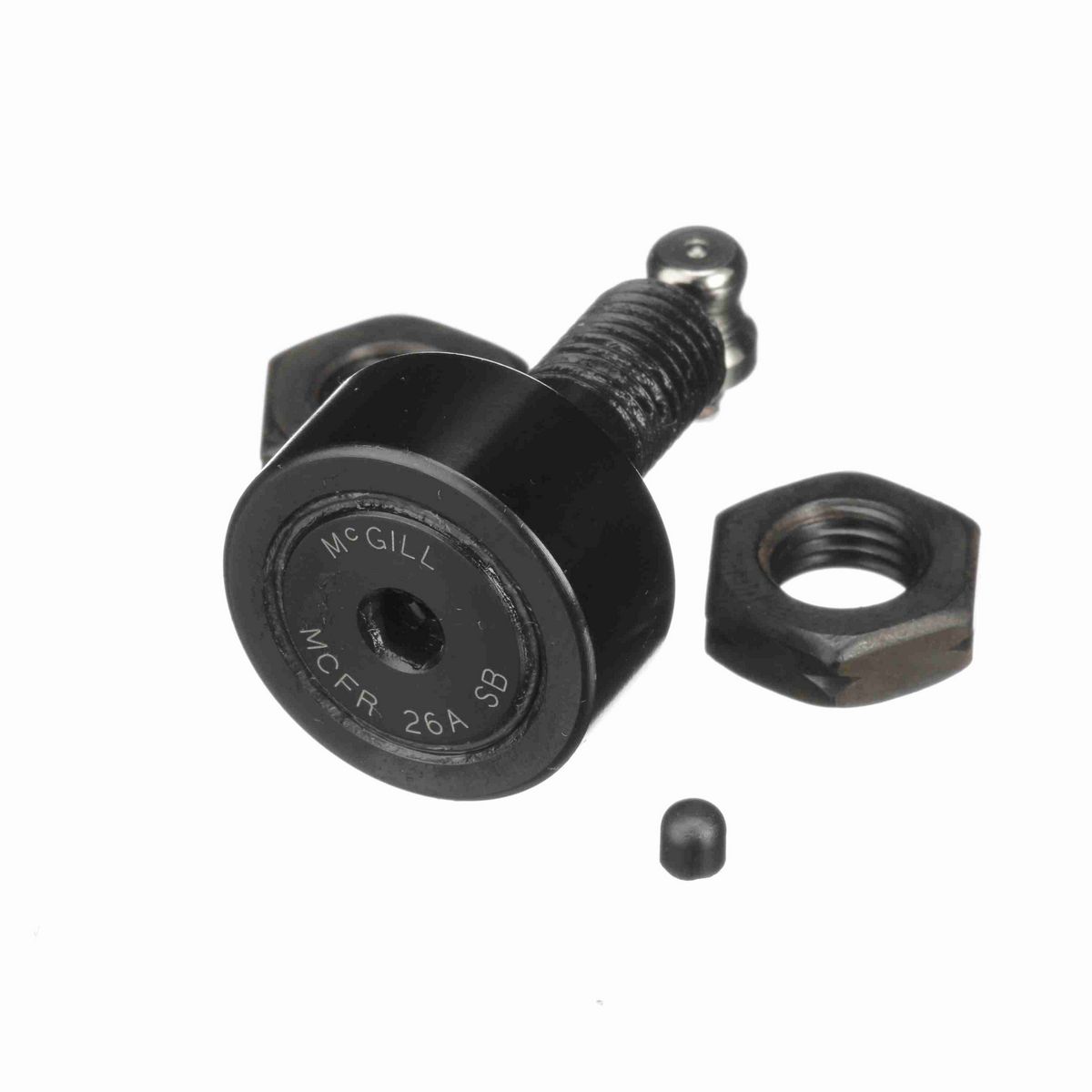 Опорный ролик с цапфой McGill CAMROL MCFR 26A B, бочкообразный, с шестигранным отверстием, метрический