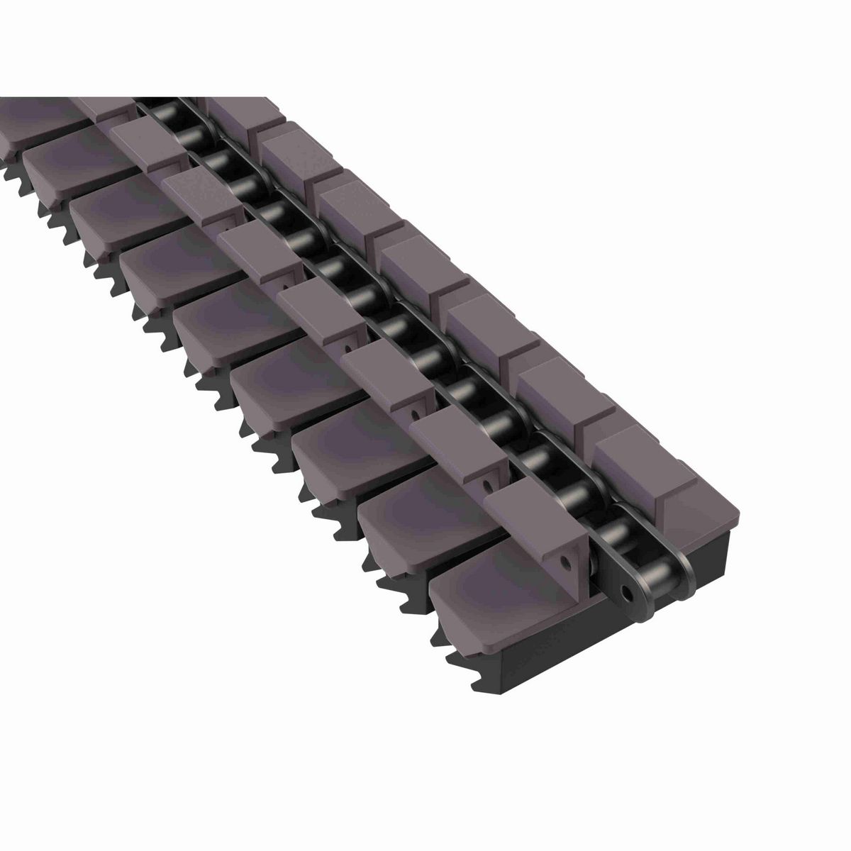 Rexnord 1873TAB SideGrip™ Side-flexing, Material: Brown High Performance, Width: 3.75in, Pitch: 1.5in - 81440051