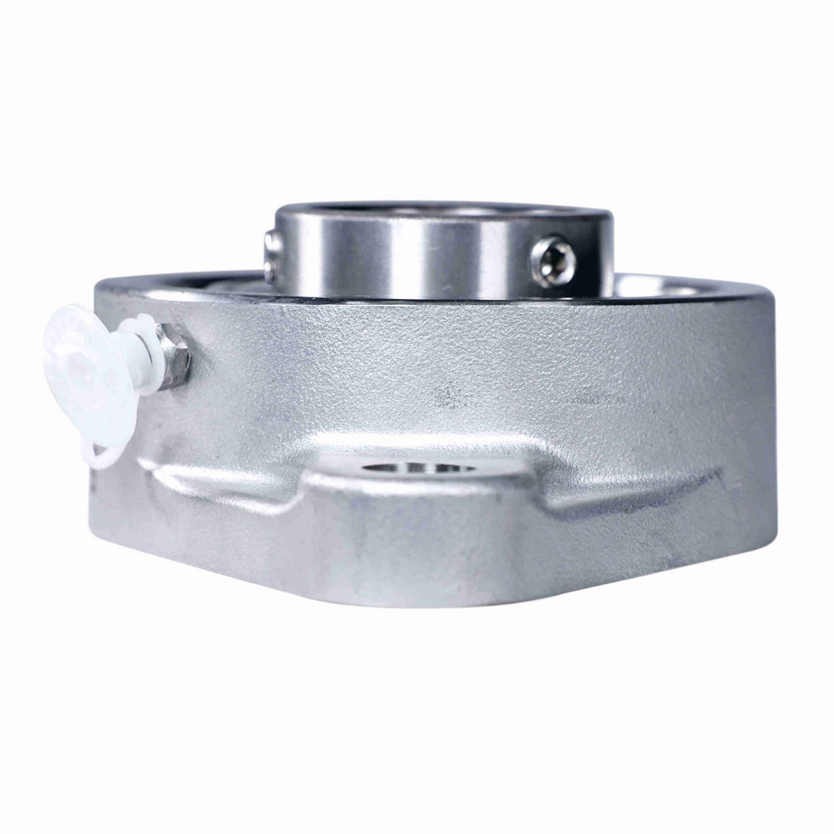 Sealmaster Mounted Stainless Steel Two Bolt Pillow Block Ball Bearing - 440C Stainless Steel - SS Setscrew Lock - Corrosion Resistant - CRFTS-SS24