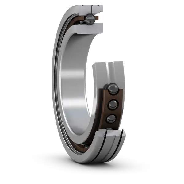 Прецизионный высокоскоростной универсальный однорядный радиально-упорный шарикоподшипник типа B, подходит для прямого масловоздушного смазывания SKF 71908 ACBGA/HCP4AL