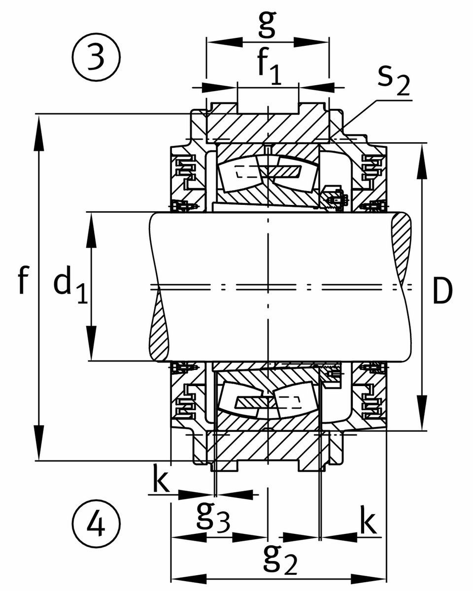Корпус закрепляемого подшипника FAG SPA3160-H-W-Y-AL-D
