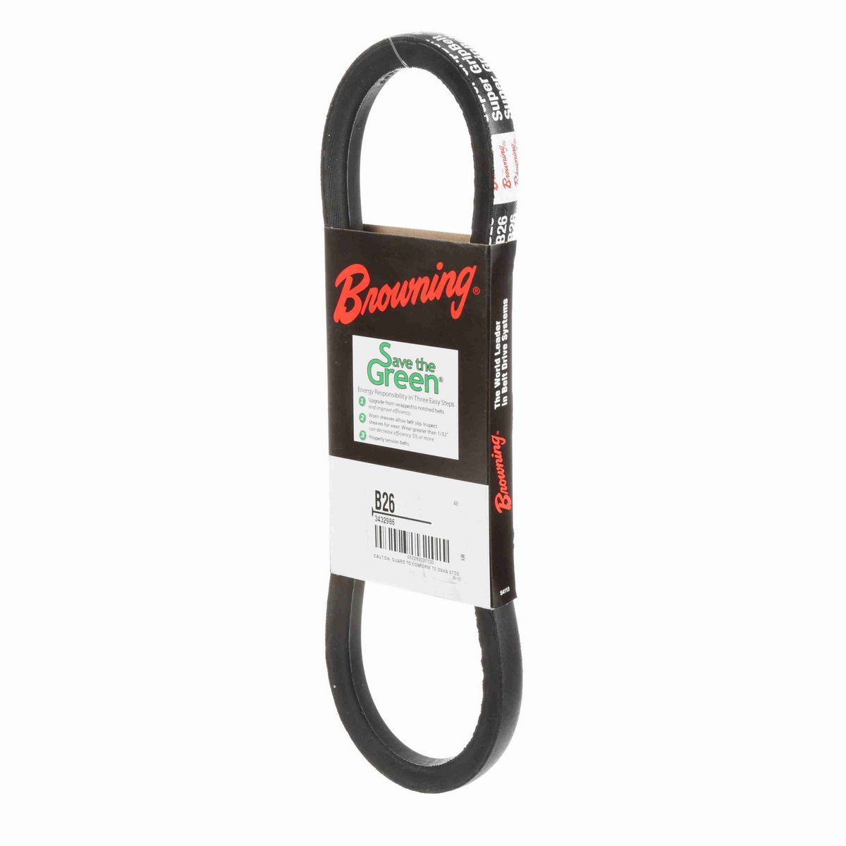 Browning Neoprene Wrapped Belt 95% Efficient - B26