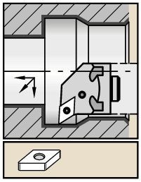 Kenloc Inserts Kennametal H-PDUN 93° [1861520]