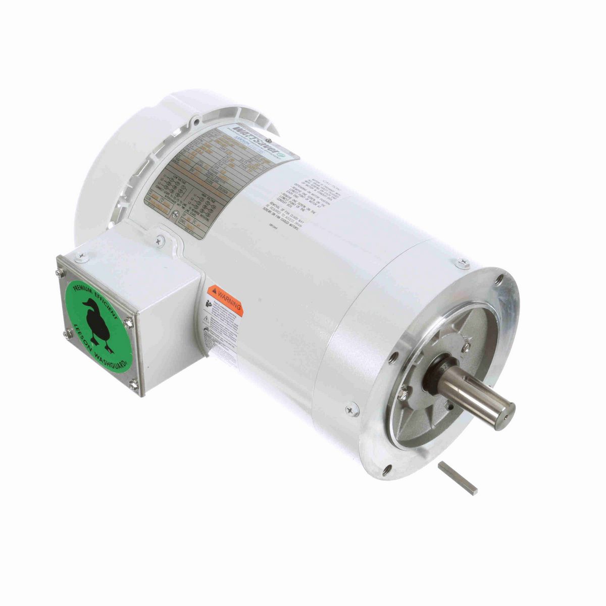 LEESON White Duck™ General Purpose Motor, 3 HP, 3 Ph, 60 Hz, 230/460 V, 3600 RPM, 145TC Frame, TEFC - 122184.00