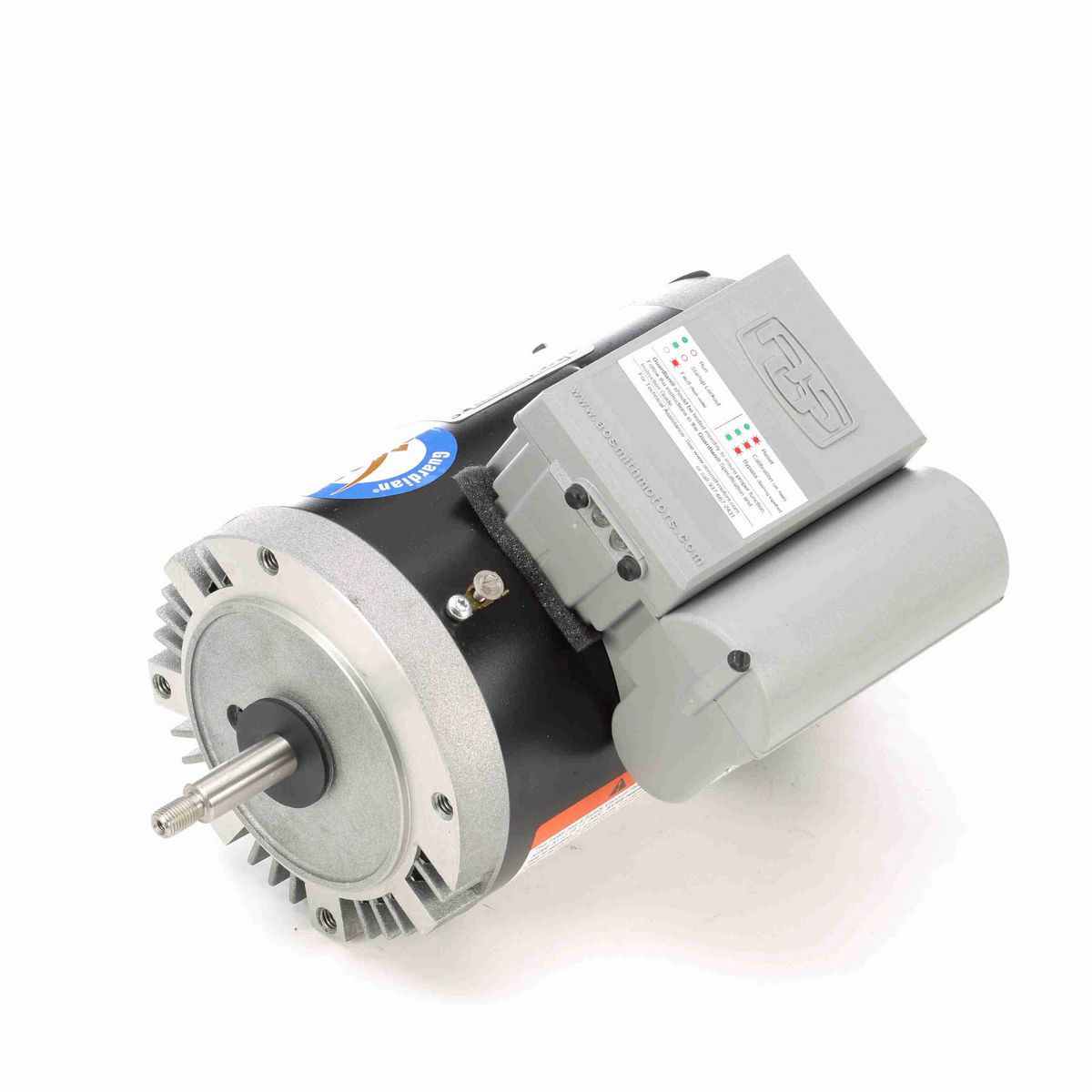 Century Guardian ® Motors Pool Pump Motor, 2.0 HP, 1 Ph, 60 Hz, 230 V, 3600 RPM, X56J Frame, DP - BG130A