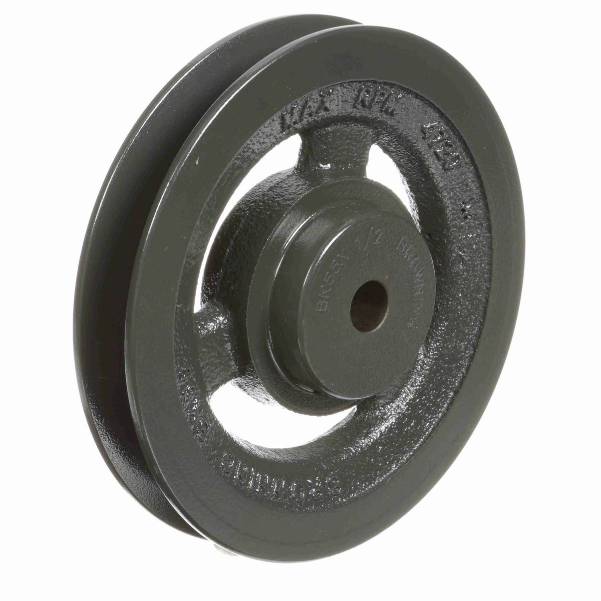 Browning 1 Groove Cast Iron FHP - Finished Bore Sheave - BK55X1/2