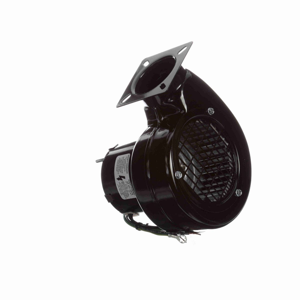 FASCO Round Outlet Shaded Pole Centrifugal Blower, 115 Volts, Flange: Yes - D383