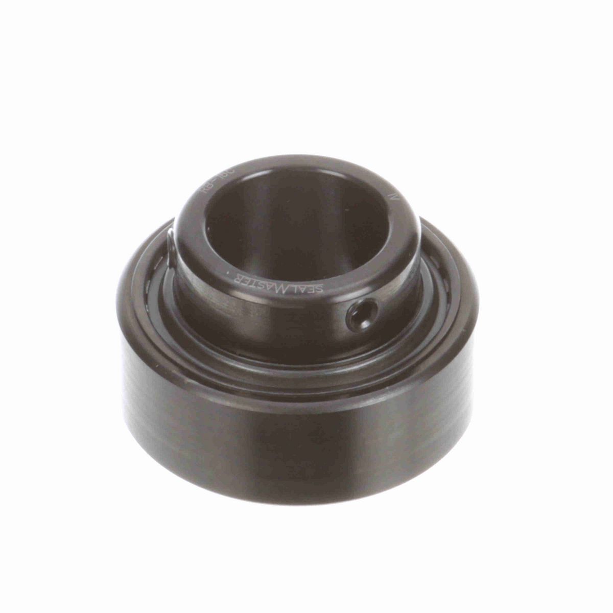Sealmaster Mounted Insert Only Ball Bearing - 52100 Bearing Steel, Black Oxided - Setscrew Lock - RB-16C