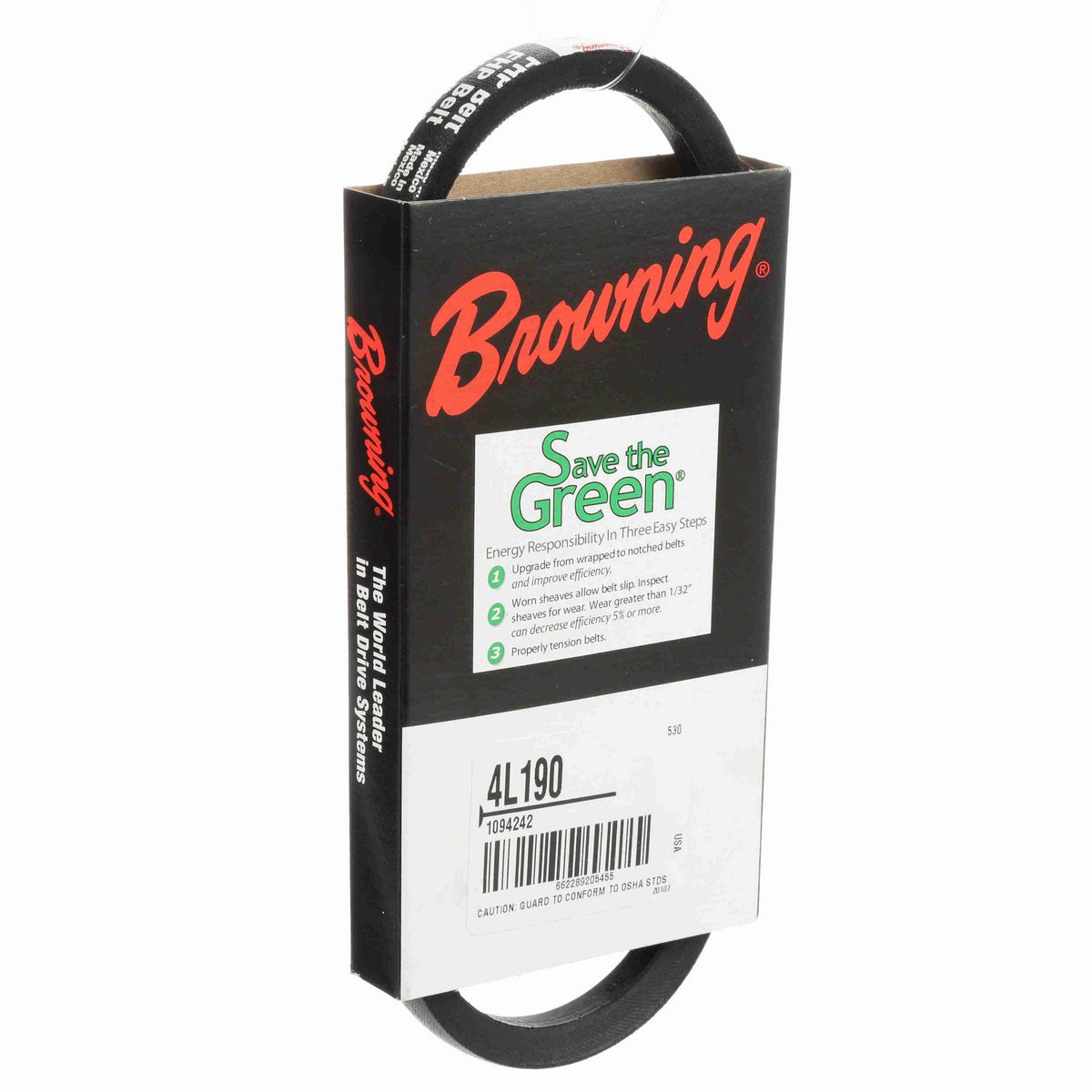 Browning Rubber FHP Belt - 4L190