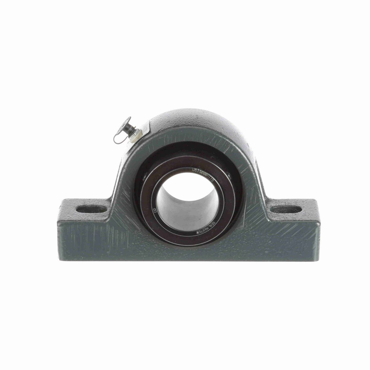 Sealmaster Mounted Cast Iron Two Bolt Pillow Block Spherical Roller - 52100 Bearing Steel, Black Oxided - Collar Mount Lock - USRB5000-115