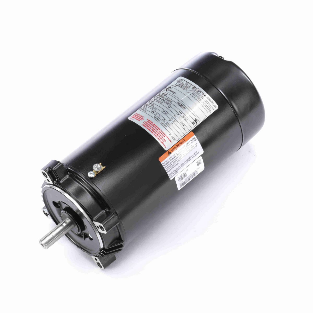 Century Pool Pump Motor, 1 HP, 1 Ph, 60 Hz, 230/115 V, 3600 RPM, 56C Frame, ODP - SK1102