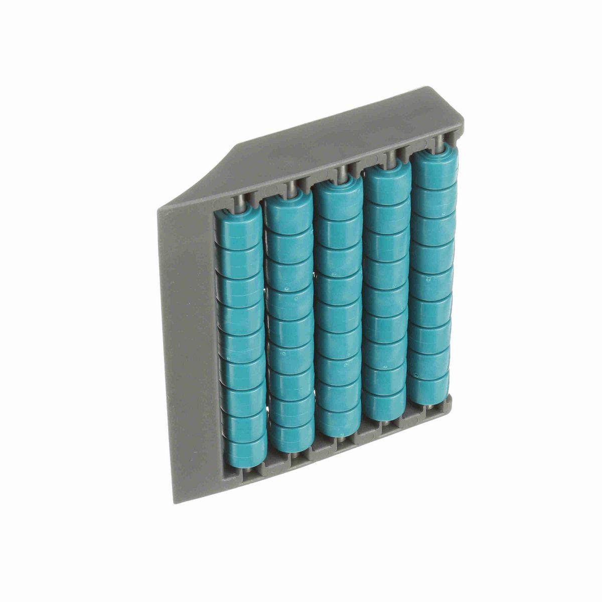 System Plast End Transfer Module, Width: 3.35-in, Length: 2.9-in, Height: 0.79-in, w/ 5 Type Standard rollers - TME-330R5MR-FM